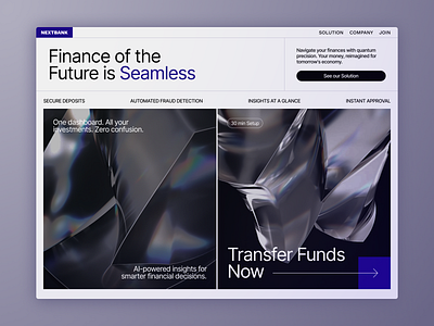 30 min Landing Page finance landing page web design