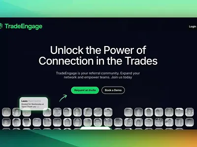 Responsive GSAP Animation Built in Webflow animated hero animation gsap hero design icons javascript ui ux web design webflow website website animation website design
