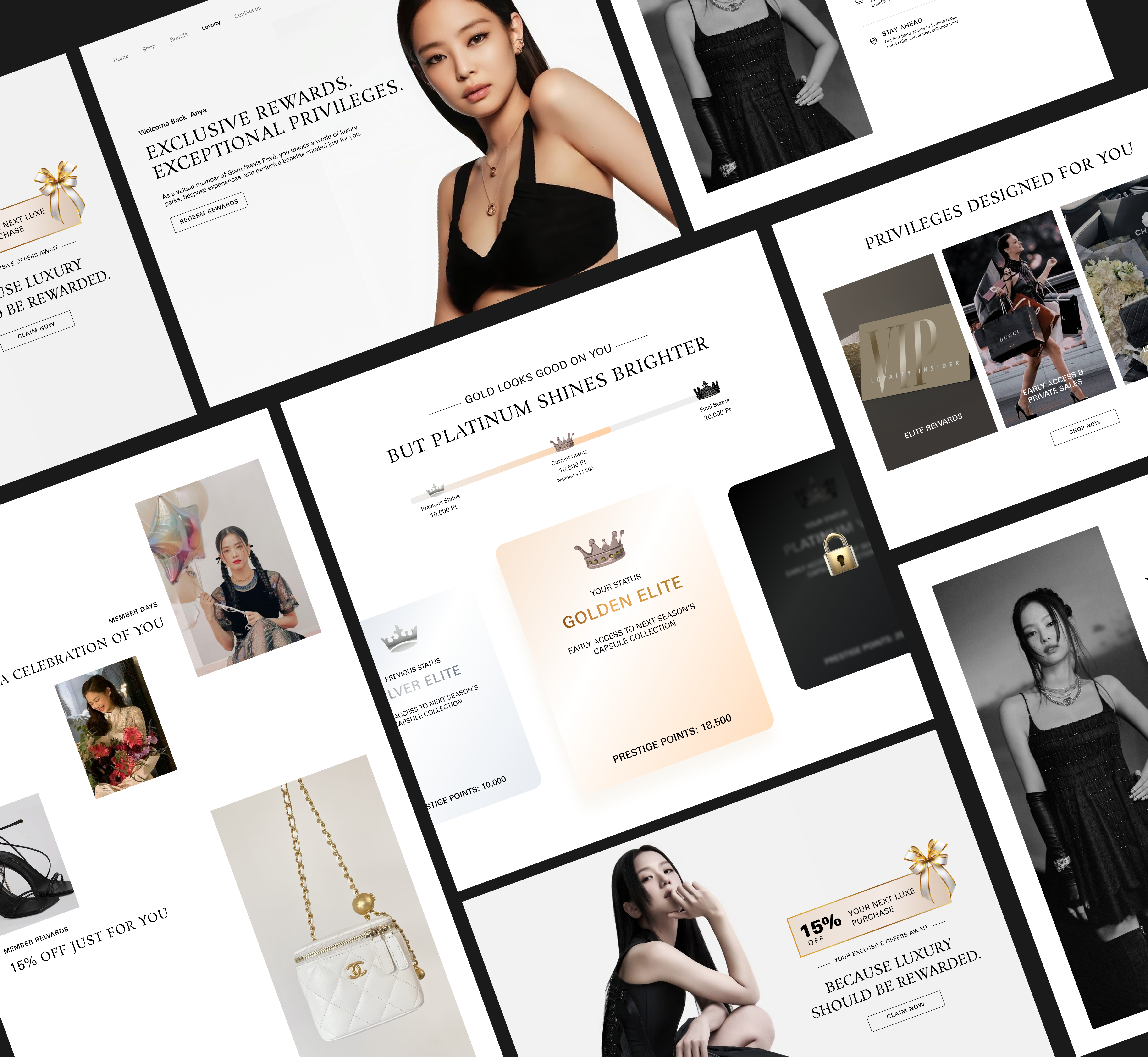 Loyalty Program Page design ui uiux website website design