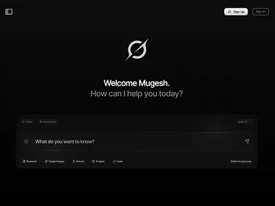 Grok redesign design landing page saas design ui visual design web design