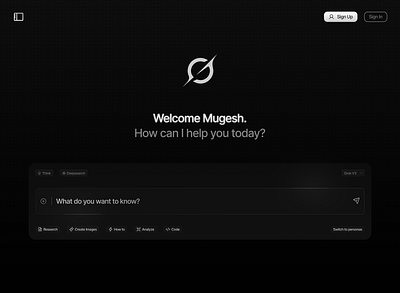 Grok redesign design landing page saas design ui visual design web design
