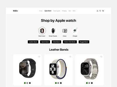 Product Listing Page design filter product ui uiux
