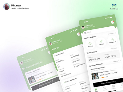 Smart Health Dashboard app design branding creative graphic design illustration ui uiux ux web design