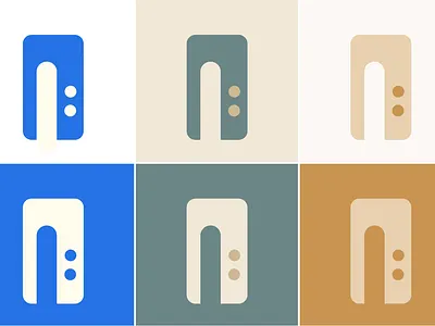 LeieHub - Norwegian rental platform branding graphic design logo