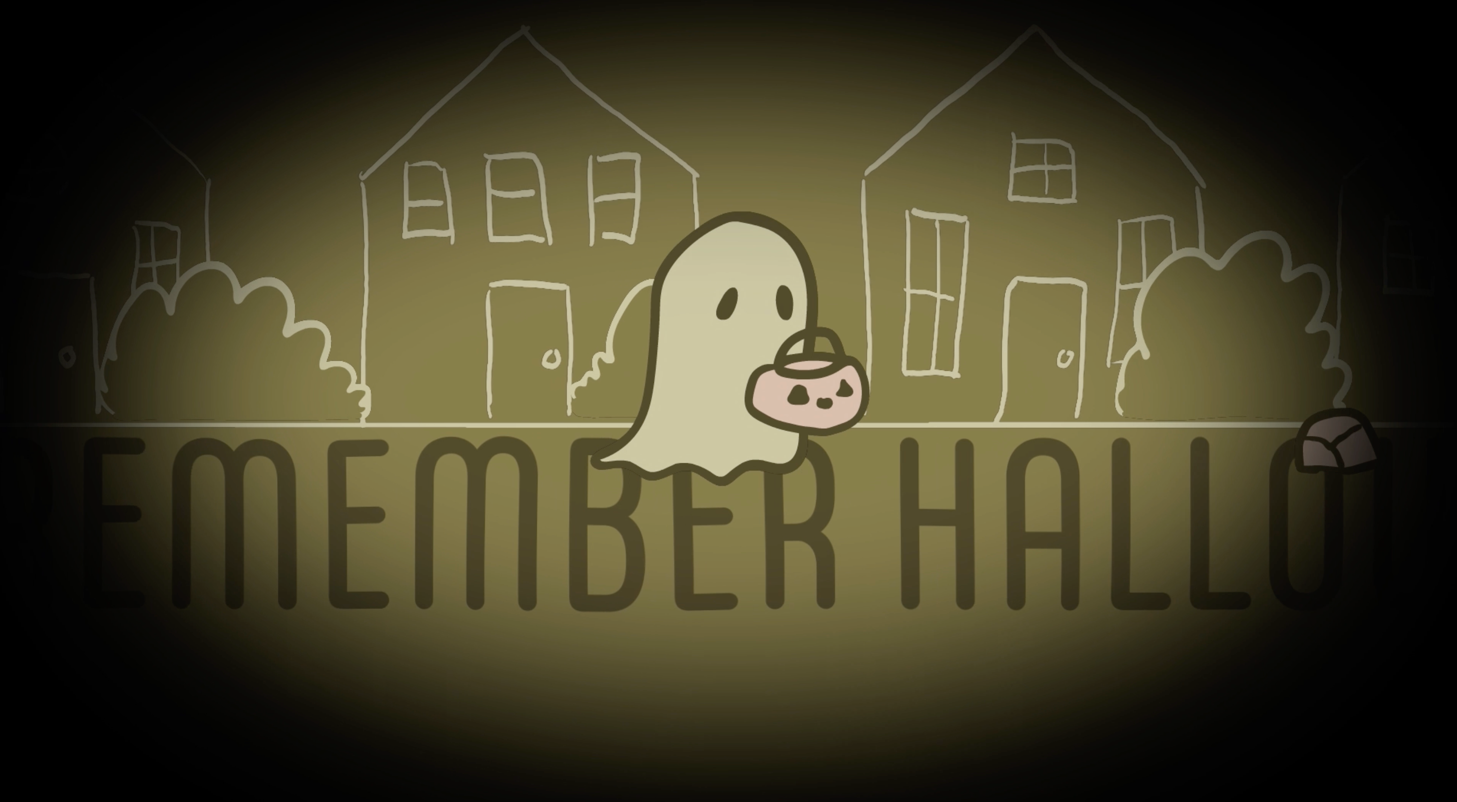 Halloween animation lyric video motion graphics