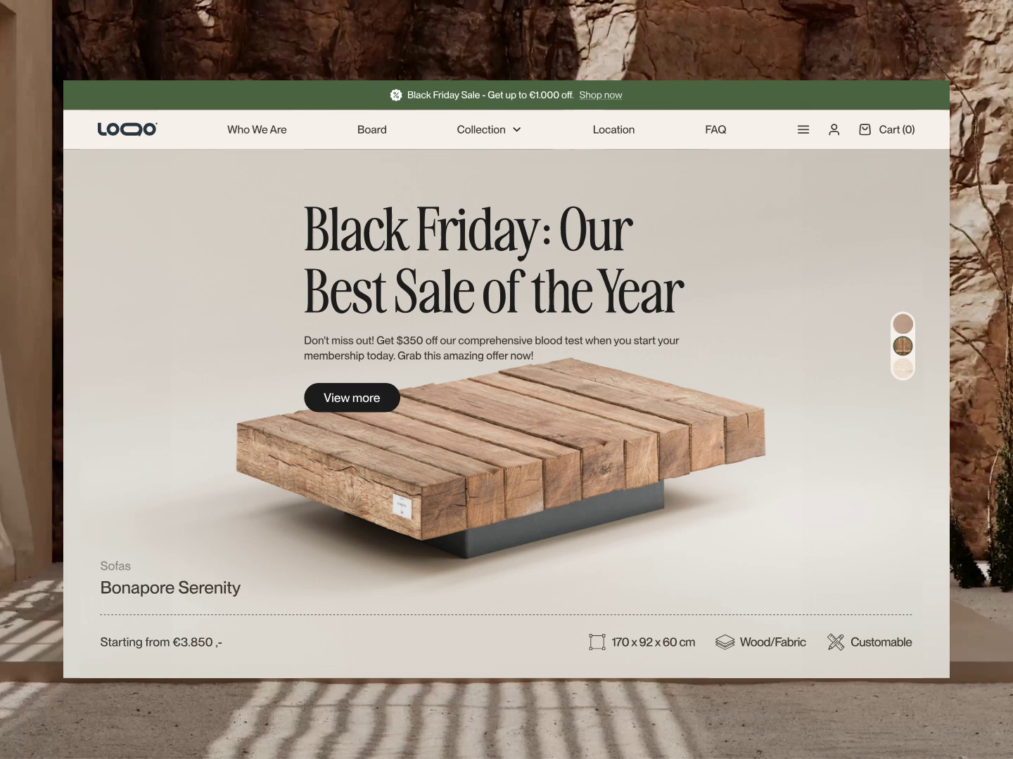 Example of Modern Ecommerce Design (Web & Mobile)