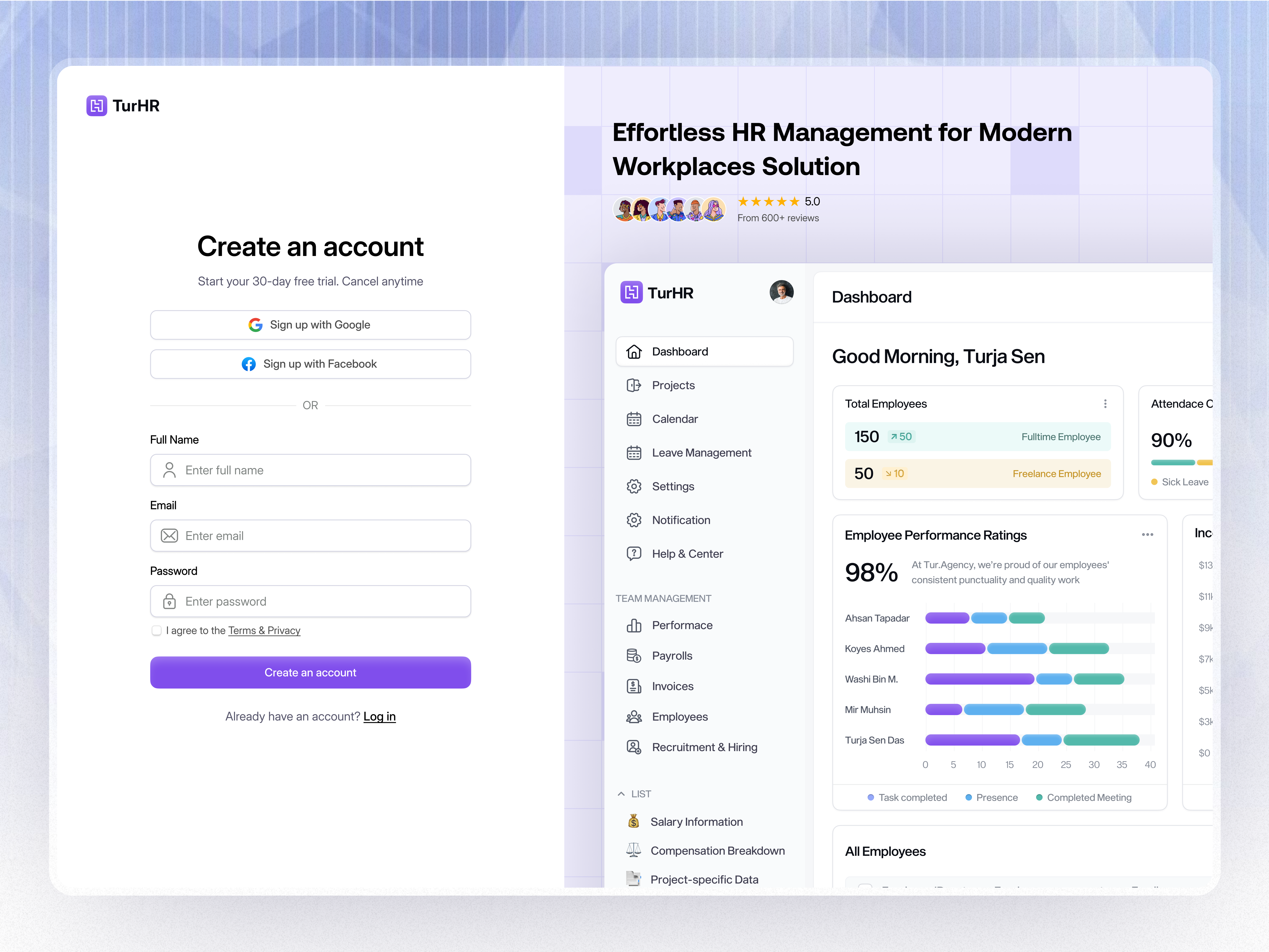 HR Management Webapp buildbetterteams employeeexperience hrtech innovationinhr modernhr peoplefirst peopleops recruitment scalingteams startupculture talentmanagement teamengagement workplacewellbeing workplacewellness