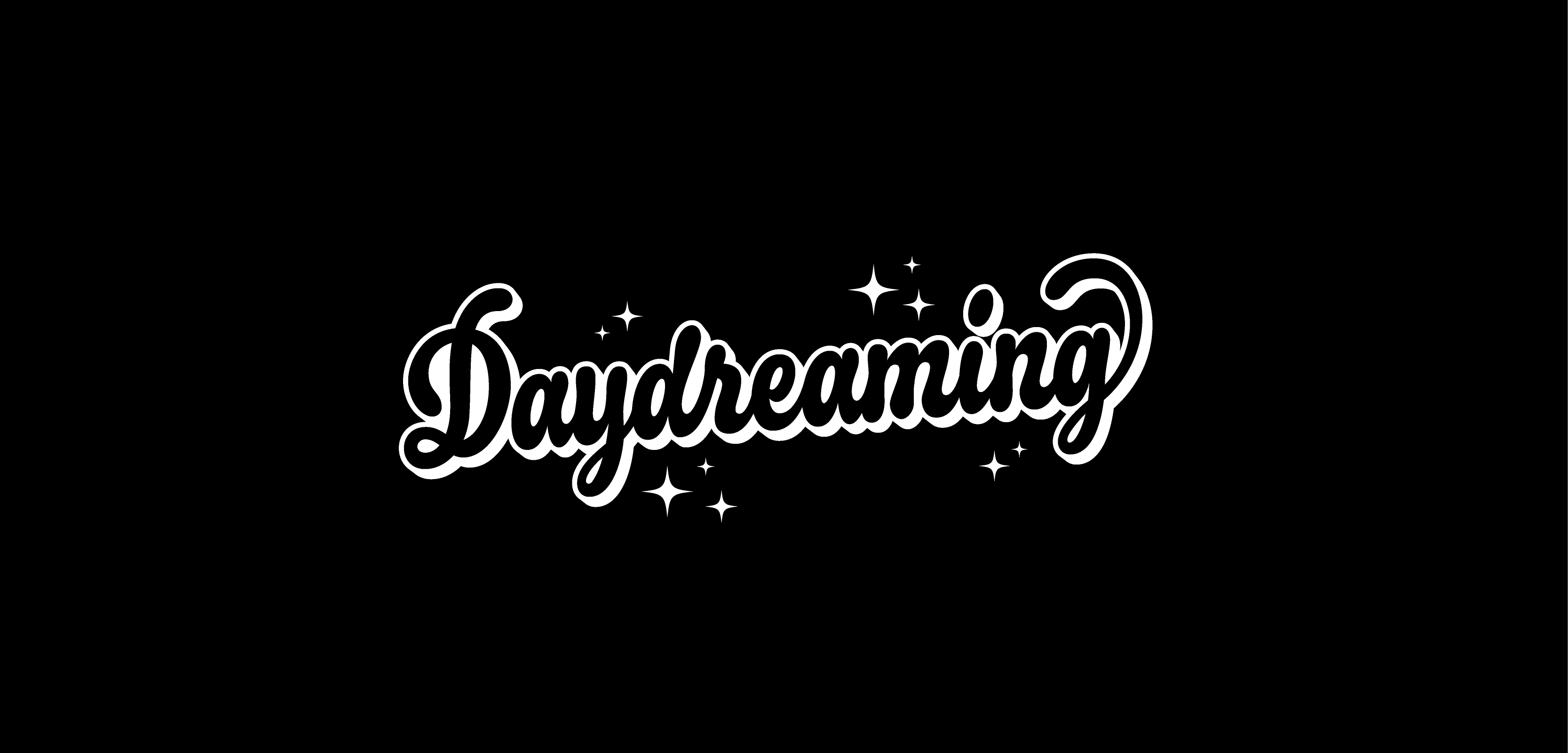 Lettering | Daydreaming bold cursive design graphic design hand drawn hand made lettering logo procreate script script lettering type typography