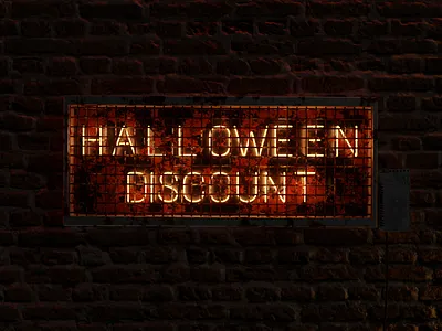 Neon Halloween Discount 3d azerbaijan blender discount halloween mahiresedli neon