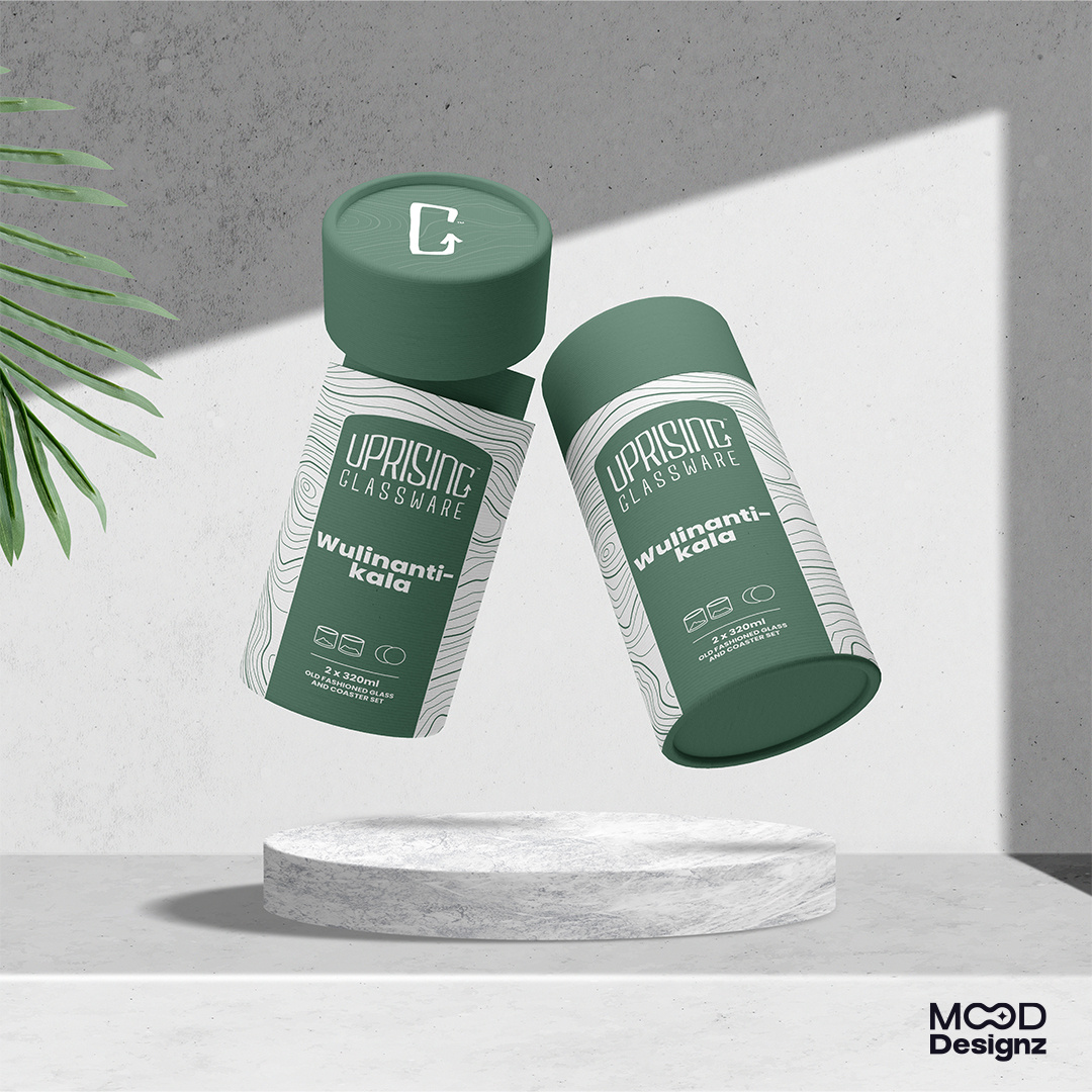 Example of Label & Packaging Design X 3D Mockup