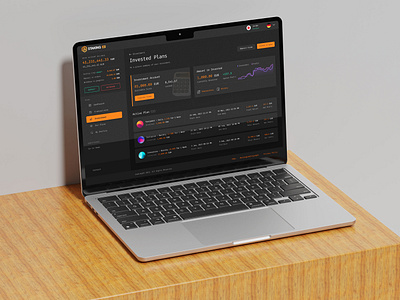 Crypto Staking Investment Dashboard admin auto crypto dashboard dashboard ui defi hyip investing investment platform staking template ui user panel ux wallet web design web ui web3 yield