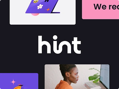 Hint - Branding for a language learning platform brand identity brand identity design branding branding design clean graphic design illustration logo logo design minimal online learning