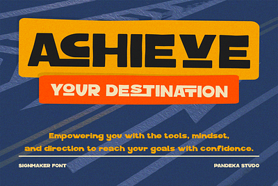 Signmaker - Bold Handwritten Display street style