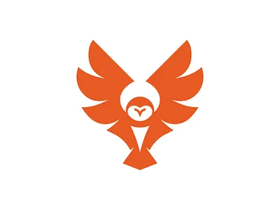 flying owl logo. animal logo flying owl logo graphic design logo modern owl logo owl owl logo owl logo sale stylish owl logo