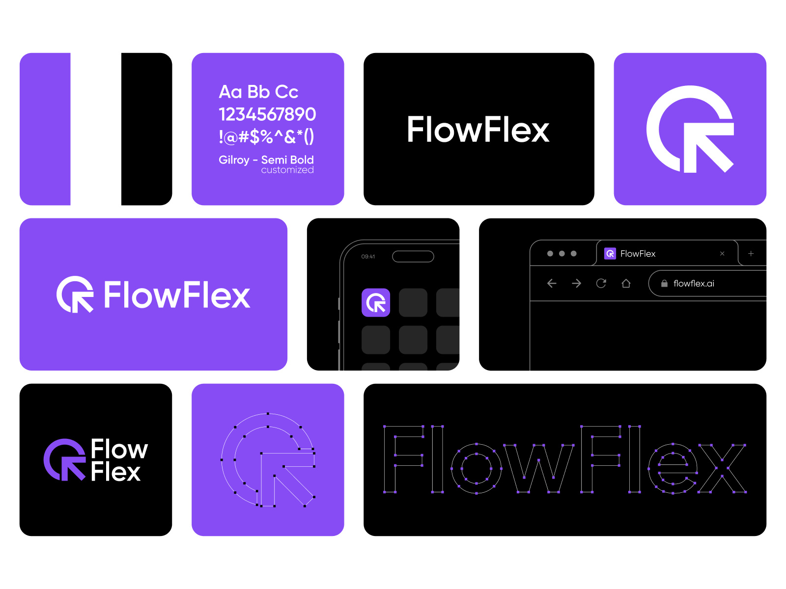 FlowFlex - Logo by Codeappan LLP on Dribbble