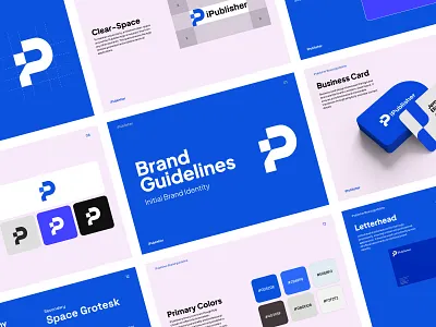 iPublisher Brand Guidelines brand brand guide brand guidelines brandidentity branding colorpallete design guideline logo logodesign logotype styleguide typography visual identity