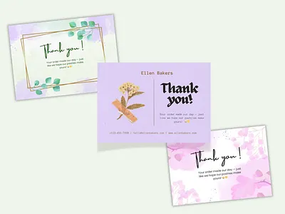 Thank you card branding carddesign challenge dailyui design graphic design ui ux