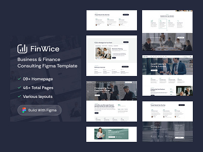 FinWice - Business & Finance Consulting WordPress Theme advisory agency business clean consulting corporate customizable finance financial insurance law modern no coding professional seo friendly templates user friendly versatile wordpress