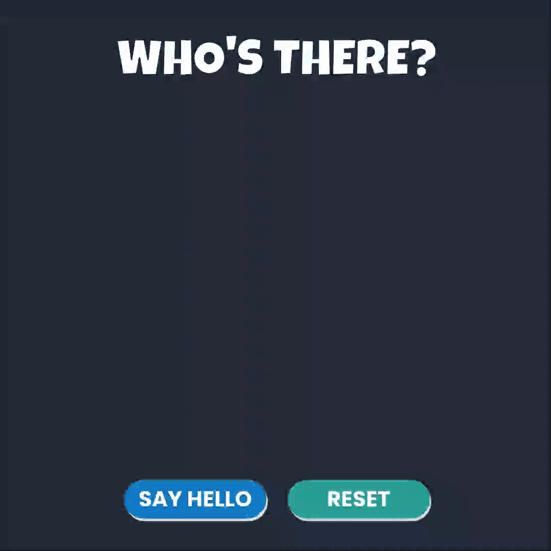 Who's there? 2d animation 2d illustration animal design flat game hana hide and seek illustration interactive kids spline