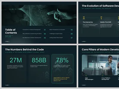 PowerPoint Pitch Deck Design for Cybersecurity Company branding business presentation business template design design template graphic design pitch deck pitch deck design powerpoint powerpoint pitch deck powerpoint presentation powerpoint template presentation presentation design slide slide deck slide design