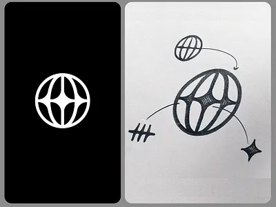Planet Logo abstract logo branding logo