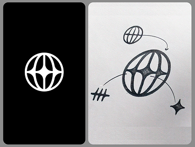 Planet Logo abstract logo branding logo