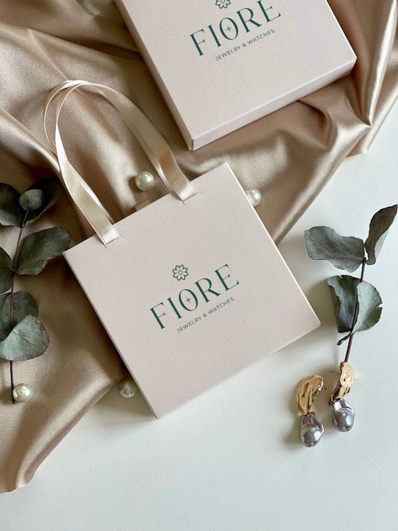 Fiore Jewelry Brand Identity, Logo, and Package Design brand design brand identity branding business branding fine jewelry jewelry and watches jewelry brand logo jewelry branding jewelry package design logo design luxury brands luxury packaging minimalistic packaging package design