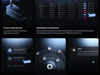 CRM Web site - Bento app design bento branding design graphic design illustration logo ui ui design ux design webdesign website