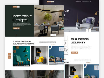 Interior Ecommerce TNC - Portfolio & Agency Website Template ecommerce interior interior design webflow template