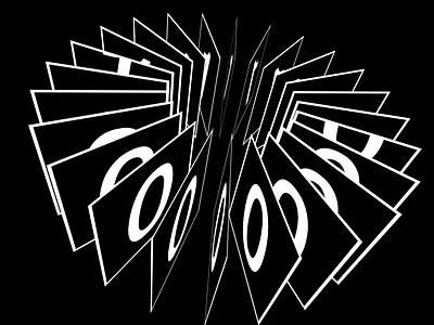 Draw gift 3D demo 3d animation blender box card motion graphics