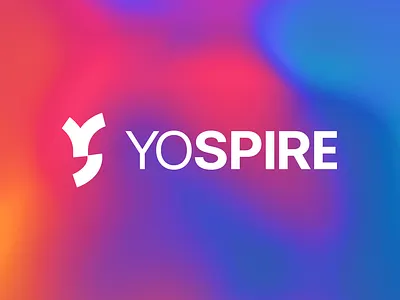 YoSpire Logo branding digital graphic design logo motion graphics ui uiux ux
