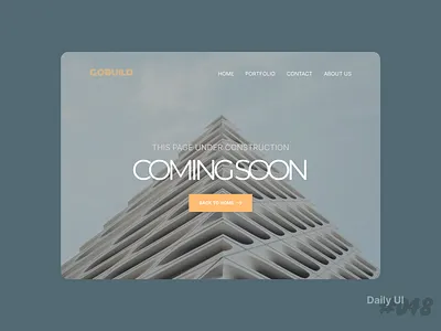 DailyUI #048 - Coming Soon branding design graphic design illustration logo minimal ui ui design vector web web app web design