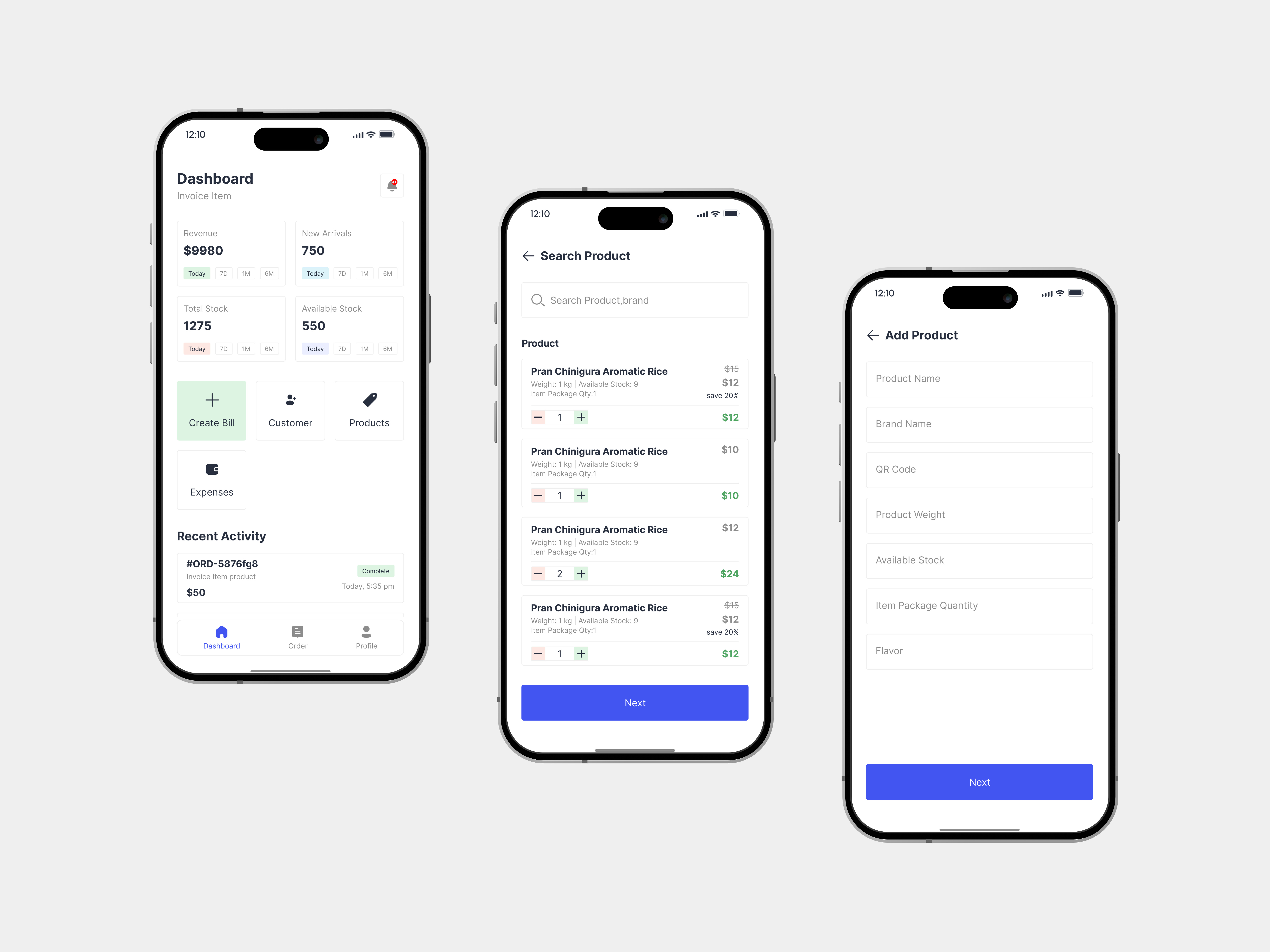 Example of Complete Mobile App Design