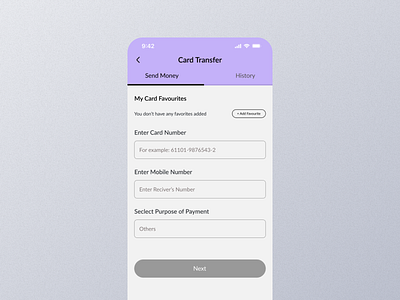 Card Transfer Mobile App Ui app card transfer card transfer app card transfer dashboard card transfer design card transfer details card transfer experience card transfer interface card transfer mobile card transfer option card transfer page card transfer screen card transfer setting card transfer ui card transfer view card transfer widget graphic design mobile screen ui