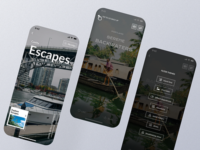 Cashly Escape Mobile App Ui app cashly escape cashly escape app cashly escape design escape app escape dashboard escape design escape details escape interface escape mobile escape option escape page escape screen escape ui escape view escape widget graphic design mobile screen ui