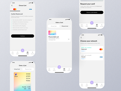 Credit Card Mobile App Ui app credit card credit card app credit card dashboard credit card design credit card details credit card experience credit card interface credit card mobilr credit card option credit card page credit card screen credit card setting credit card ui credit card view credit card widget graphic design mobile screen ui