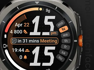 Stealth Watch Face amoled watch faces amoledwatchfaces android wear app branding design illustration wear os