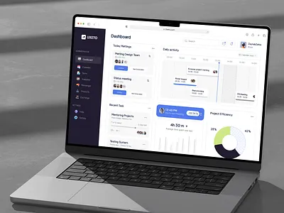 Overviso - UX/UI design of the project management Design cleandesign collaborationtools dashboarddesign designinspiration figmadesign minimalui productivityapp projectmanagement taskmanager uxuidesign webappui