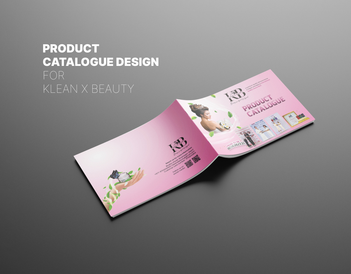 Product Catalogue Design | KLEAN X BEAUTY aesthetic design biratnagar branding catalogue design graphic design klean x beauty kumar chandan kumar chandan design product catalogue product catalogue design sparktech incorporation