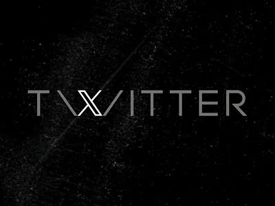 X twitter wordmark clean design flat illustration logo simple twitter typography vector wordmark x