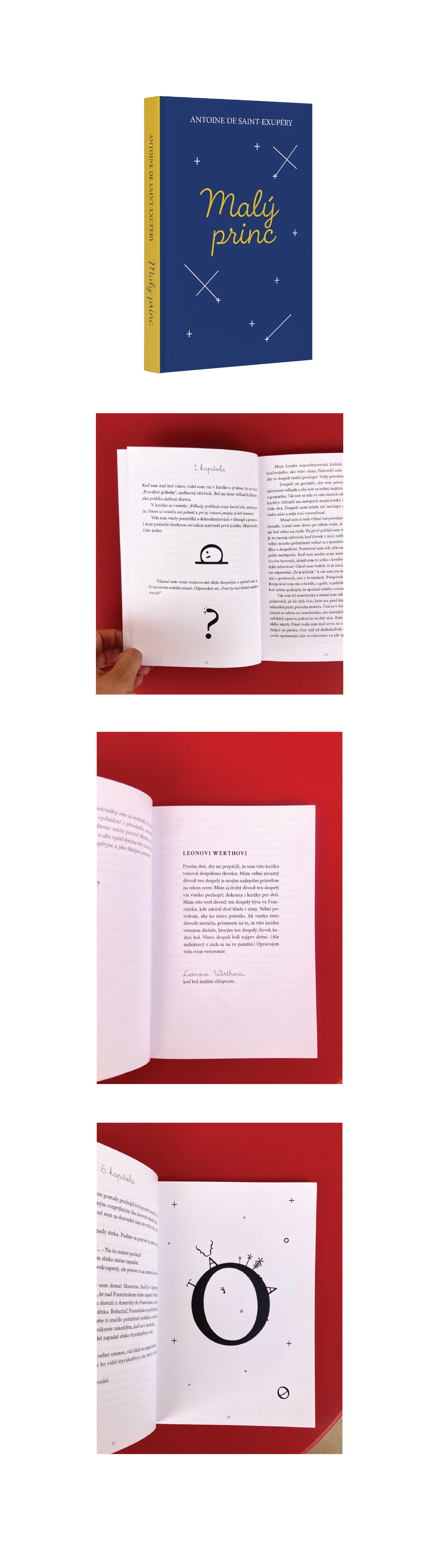 THE LITTLE PRINCE BOOK REDESIGN book graphic design illustration indesign layout shapes typography