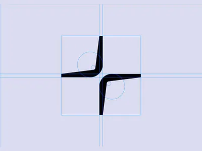 Precision Geometry Symbol Concept abstract geometry balanced shapes brand element branding elements circular grid clean concept design system experimental form form construction geometric symbol icon structure logo draft minimal symbol modular design precision lines technical drawing vector blueprint vector geometry visual balance visual grid