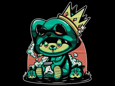 GET HIGH - #artforsale art artwork cartoon clothing design illustration merch