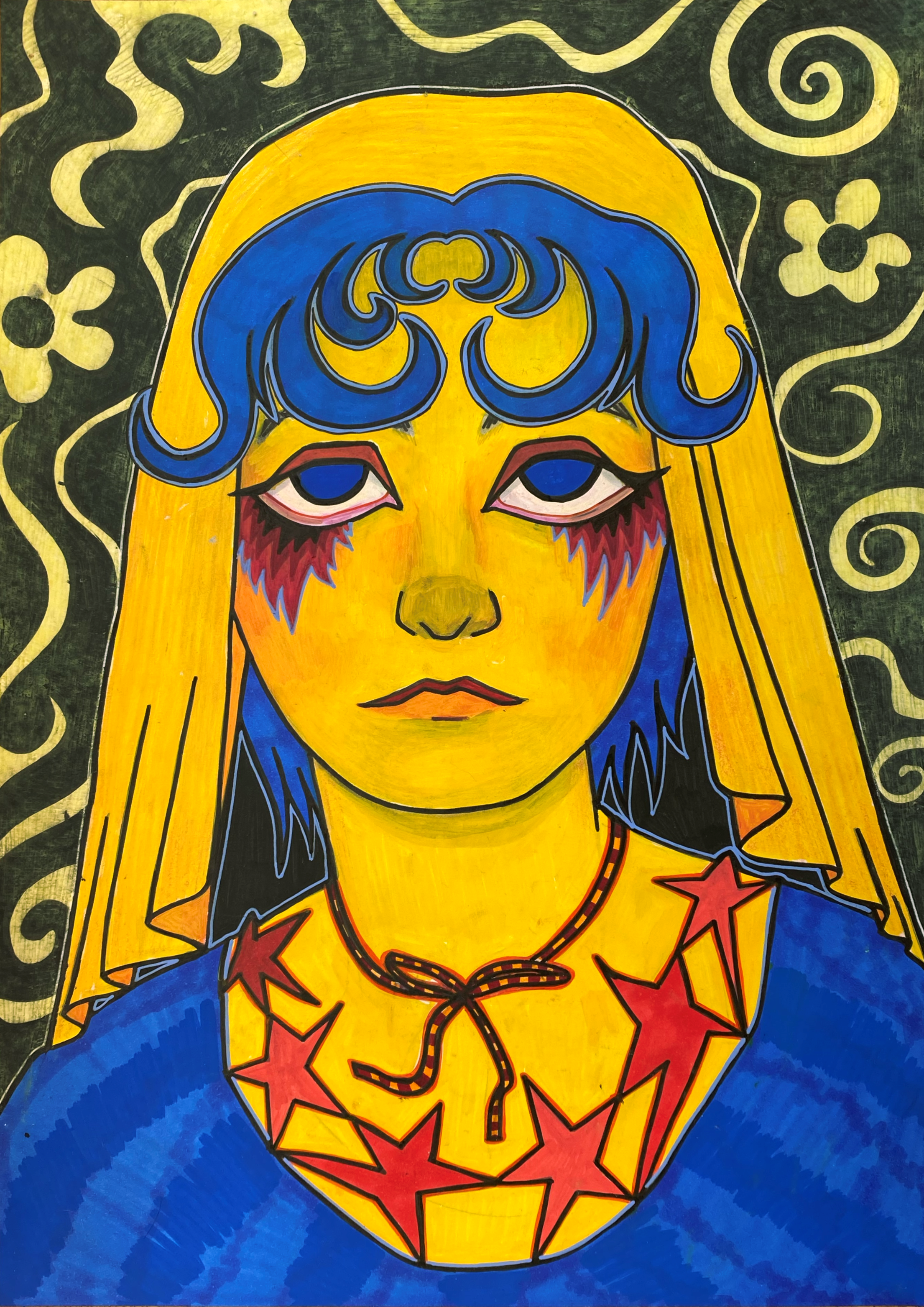 Example of Custom Stylized Portrait (Traditional)