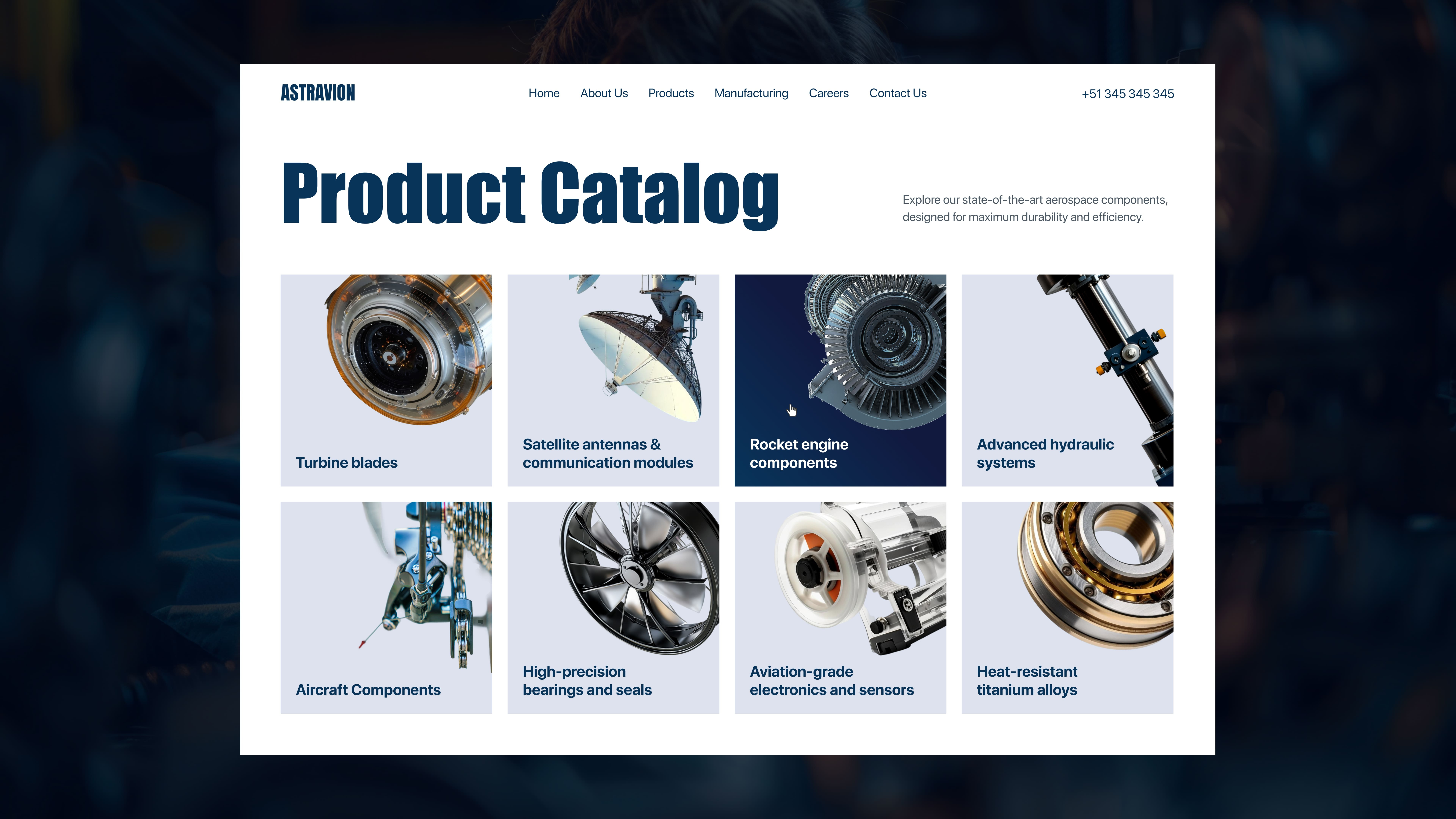 Example of E Commerce Website Designed To Sell