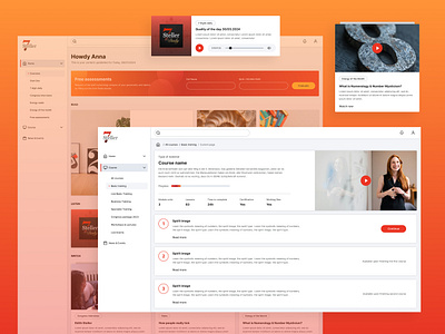 7Steller graphic design saas ui ux