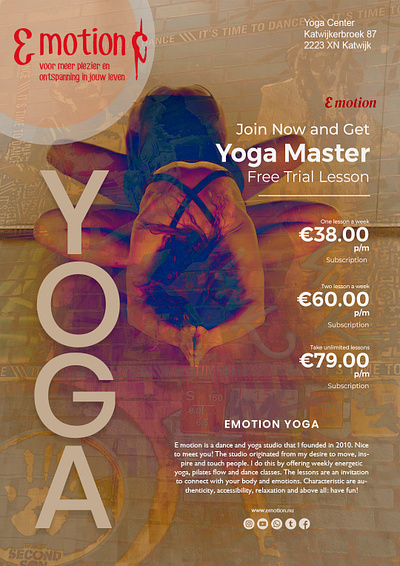 Emotion Yoga Poster