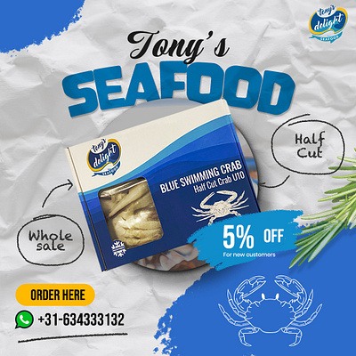 Tony's Delight Social Media Poster