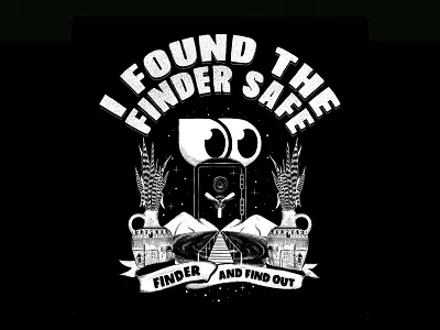 Finder Safe campaign campaign illustration