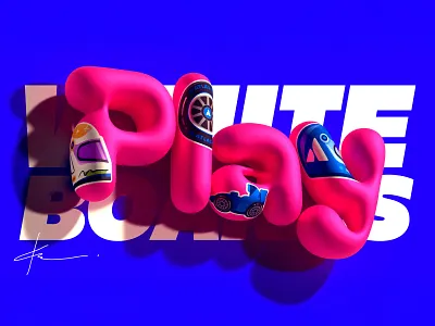 Play 3d visual design